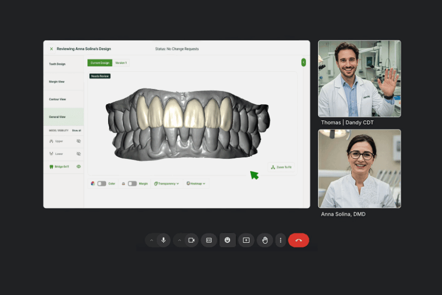 dandy launches live design review